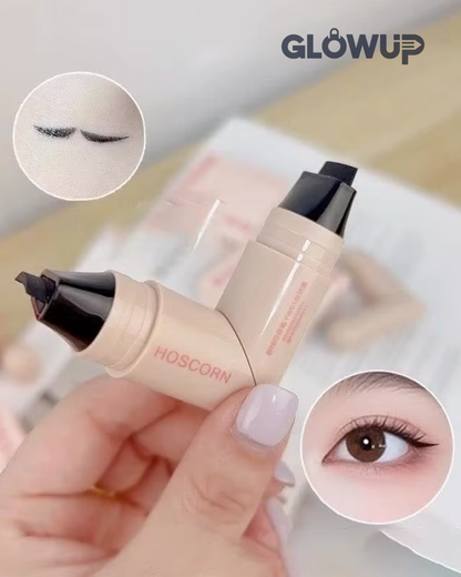 Delineador 3 en 1– HOSCORN Eyeliner Stamp